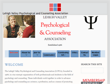 Tablet Screenshot of lehighvalleypsych.org